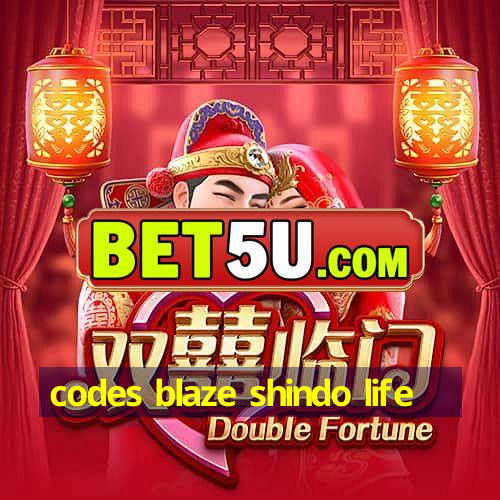 codes blaze shindo life